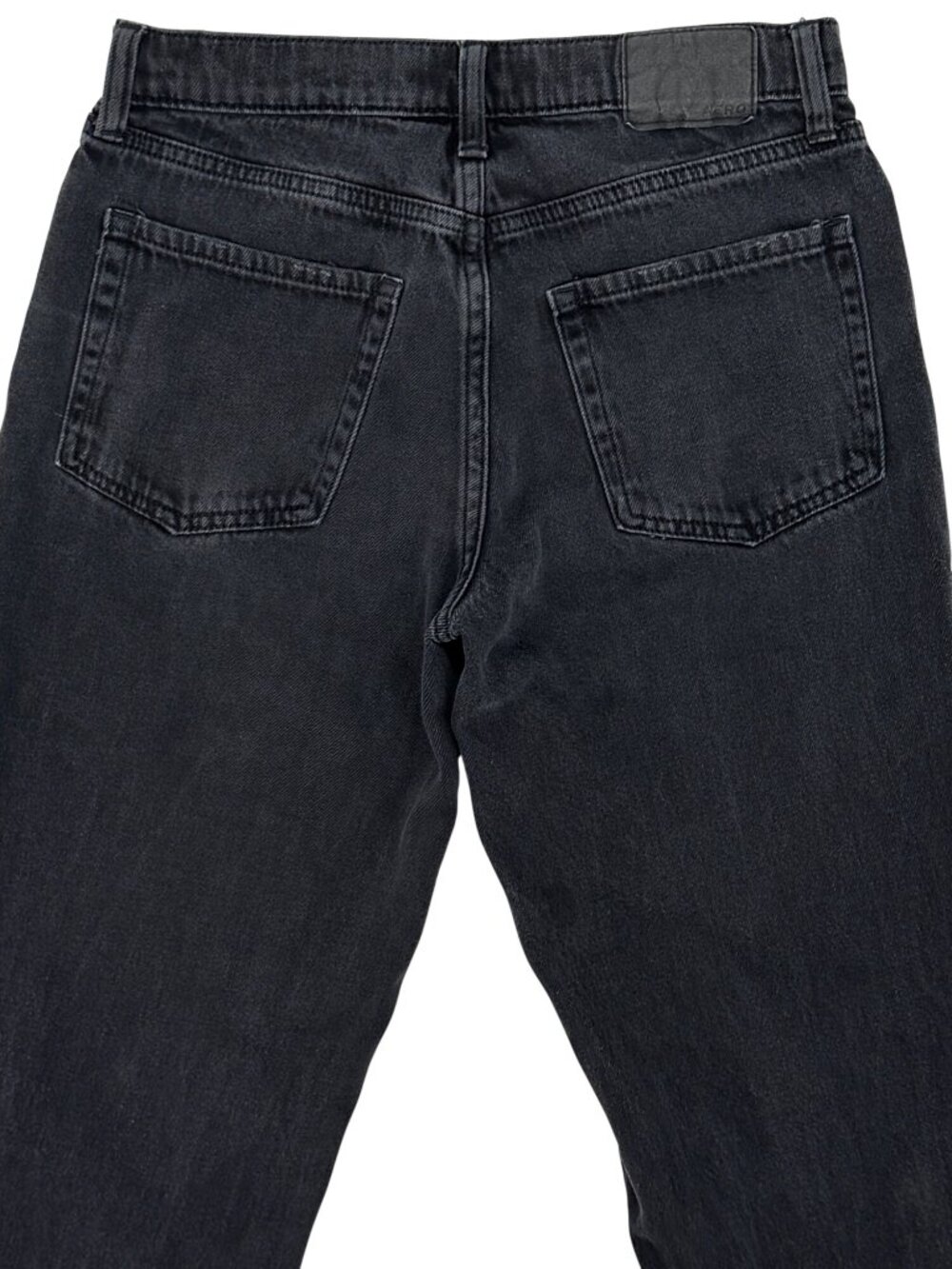 Aeropostale Black Distressed Mom Jeans High-Rise Boyfriend Style 4| Indie Sleaze - Picture 10 of 14